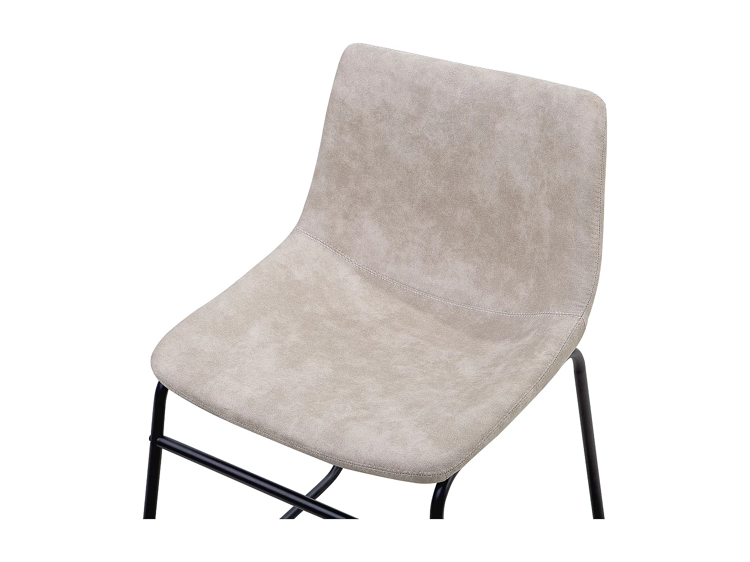 Set van 2 eetkamerstoelen BATAVIA Beige