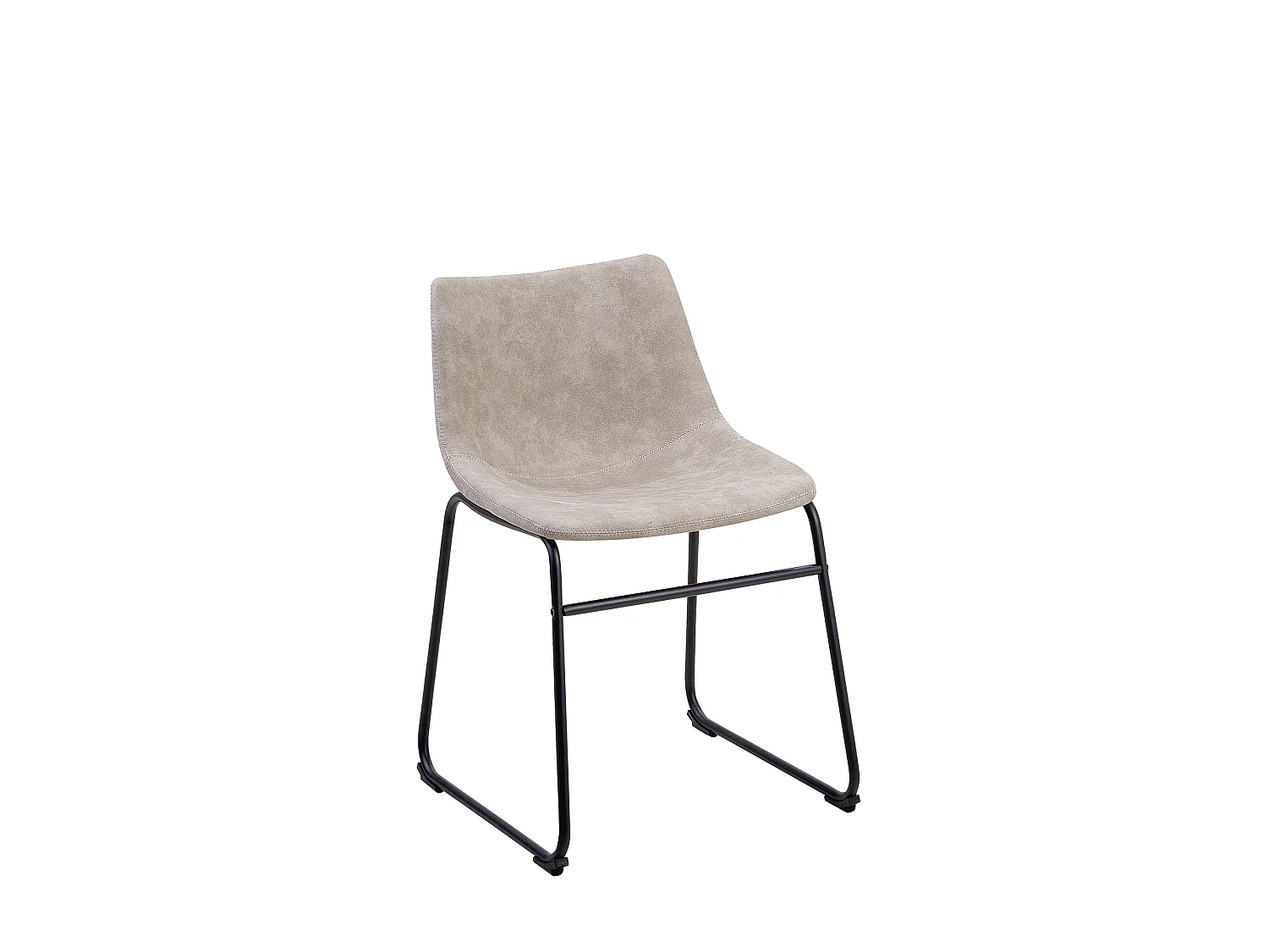 Set van 2 eetkamerstoelen BATAVIA Beige