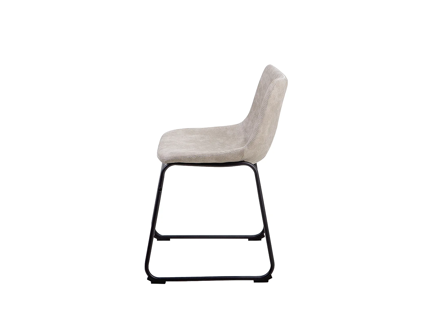 Set van 2 eetkamerstoelen BATAVIA Beige