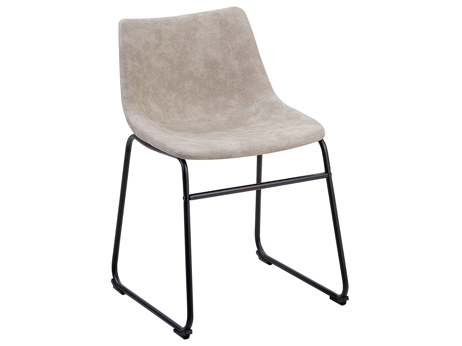Set van 2 eetkamerstoelen BATAVIA Beige