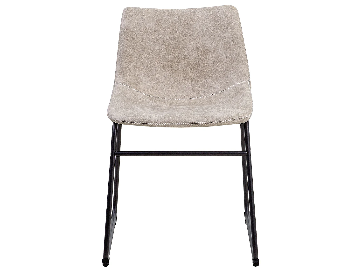 Set van 2 eetkamerstoelen BATAVIA Beige
