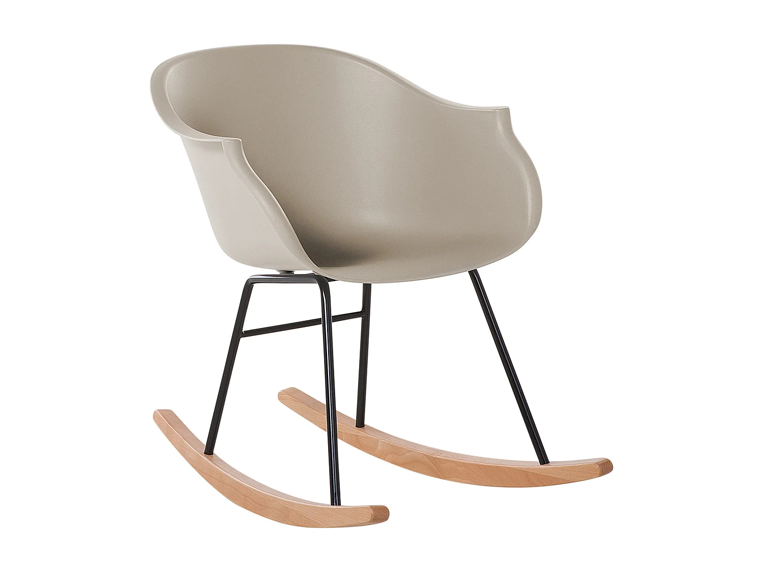 Fauteuil à bascule HARMONY Matière synthétique Beige
