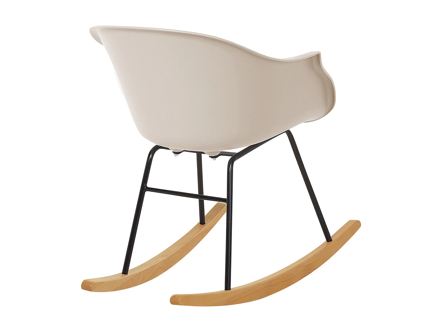 Fauteuil à bascule HARMONY Matière synthétique Beige