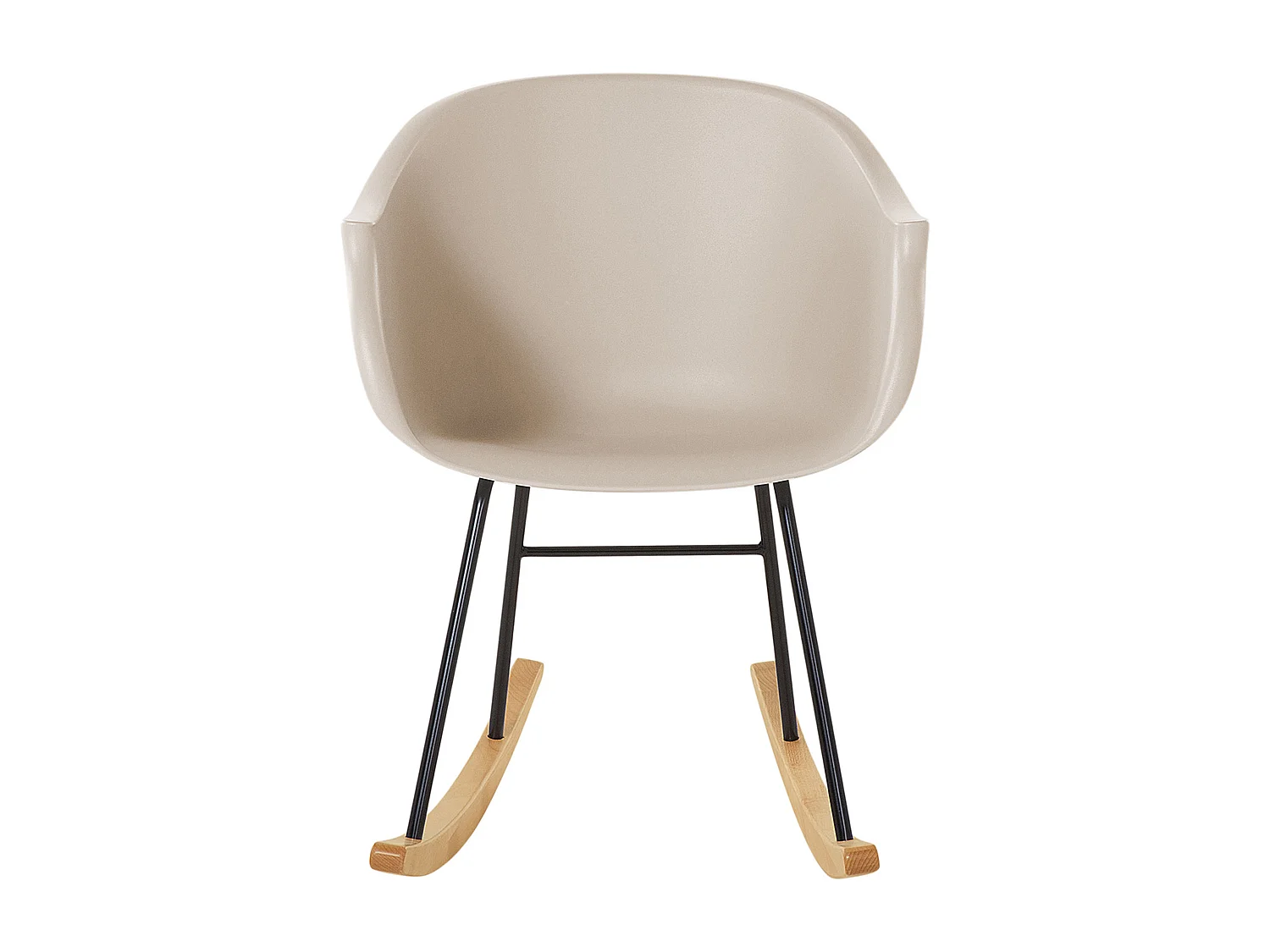 Fauteuil à bascule HARMONY Matière synthétique Beige
