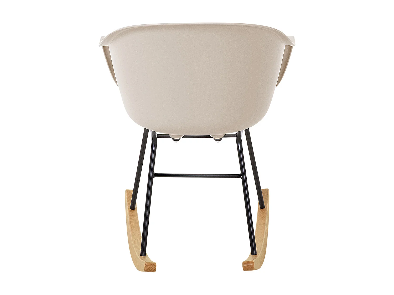 Fauteuil à bascule HARMONY Matière synthétique Beige