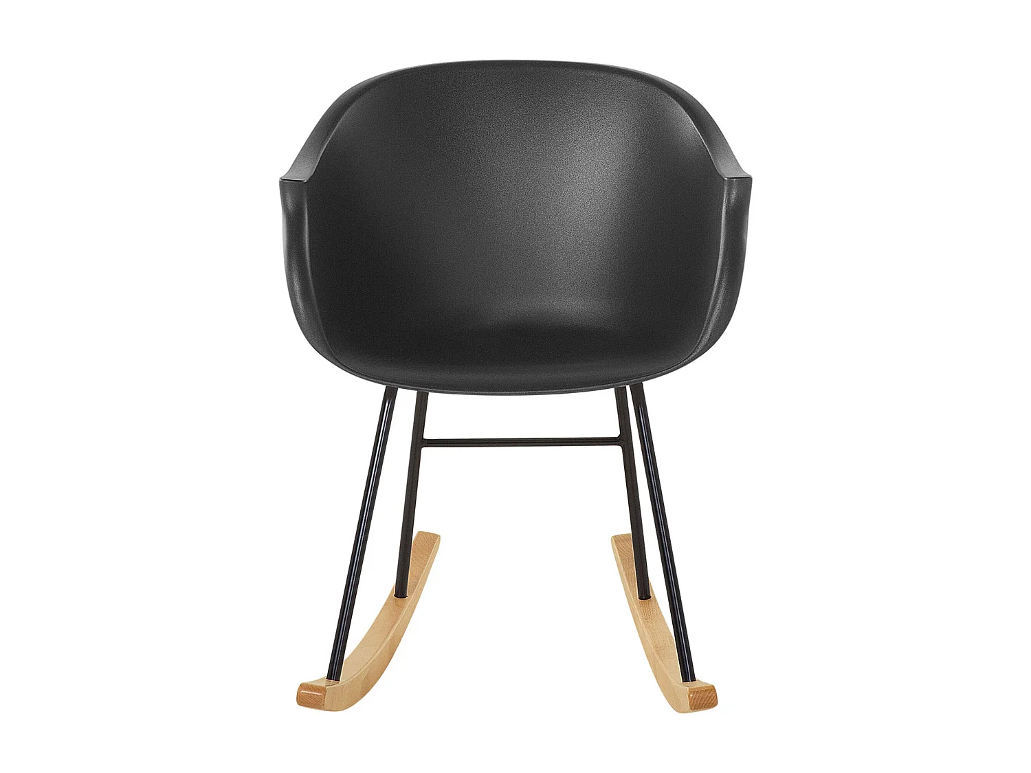 Fauteuil à bascule HARMONY Matière synthétique Noir