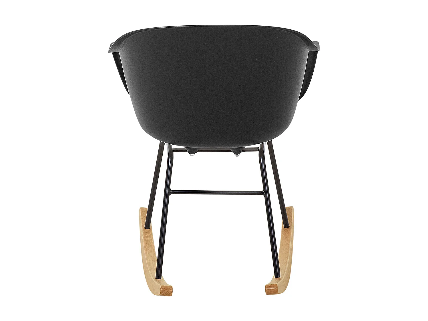 Fauteuil à bascule HARMONY Matière synthétique Noir