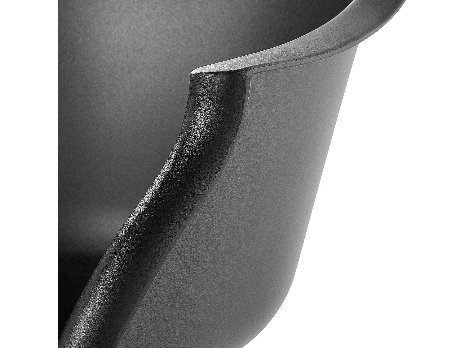 Fauteuil à bascule HARMONY Matière synthétique Noir