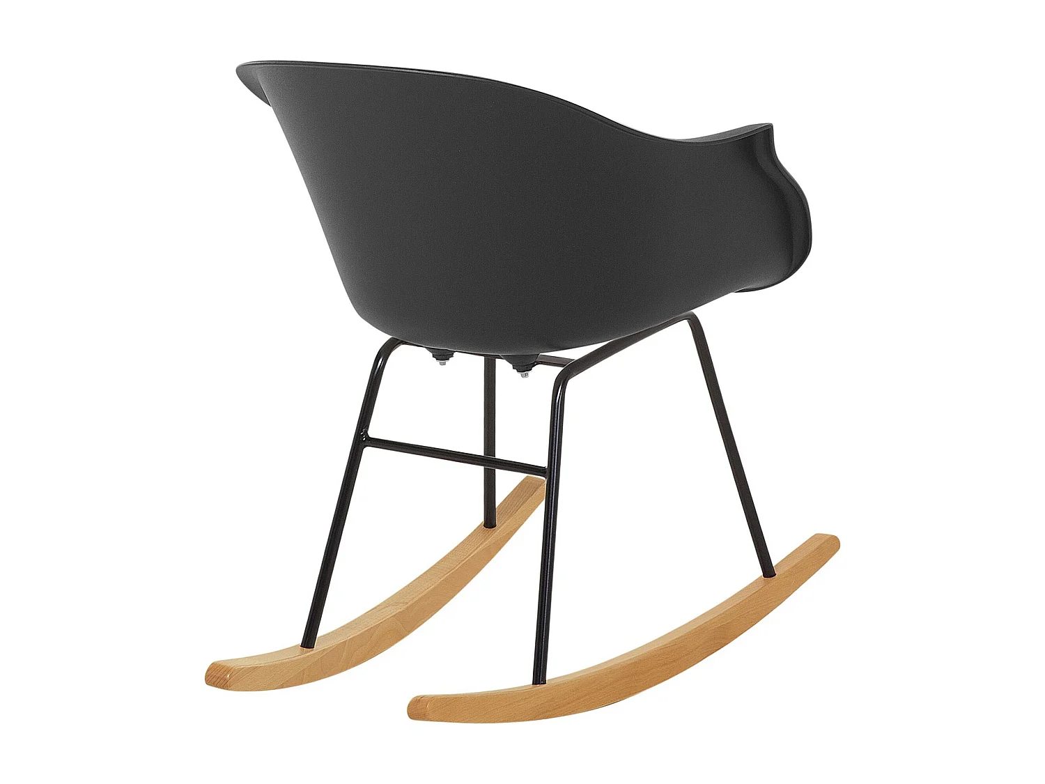 Fauteuil à bascule HARMONY Matière synthétique Noir