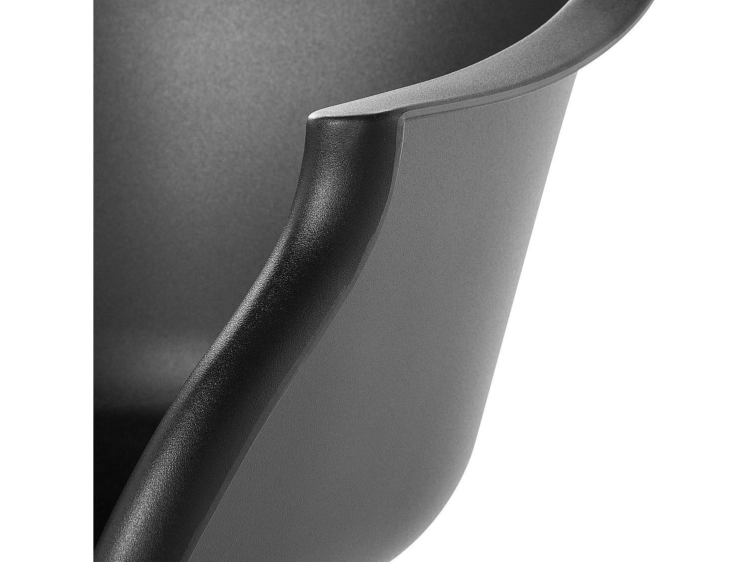 Fauteuil à bascule HARMONY Matière synthétique Noir