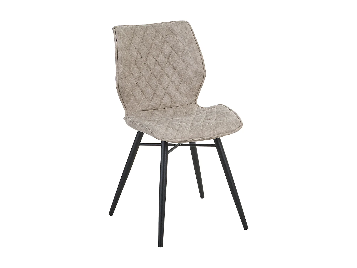 Set van 2 eetkamerstoelen LISLE Beige
