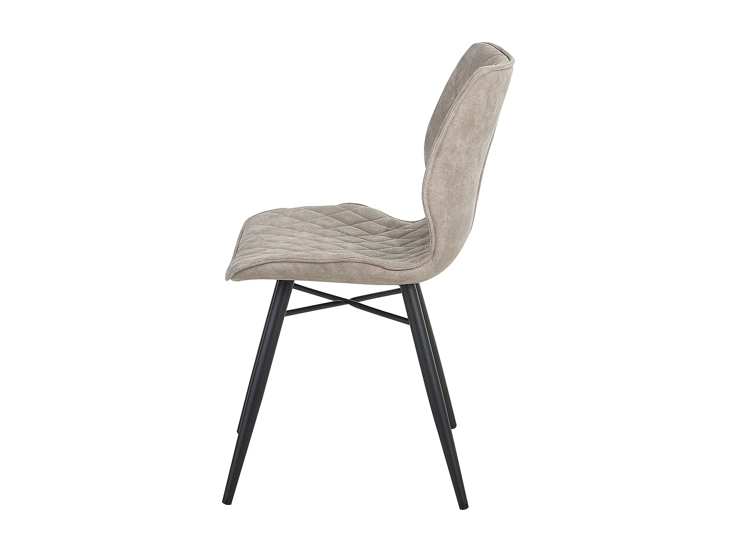 Lot de 2 chaises de salle à manger LISLE Beige