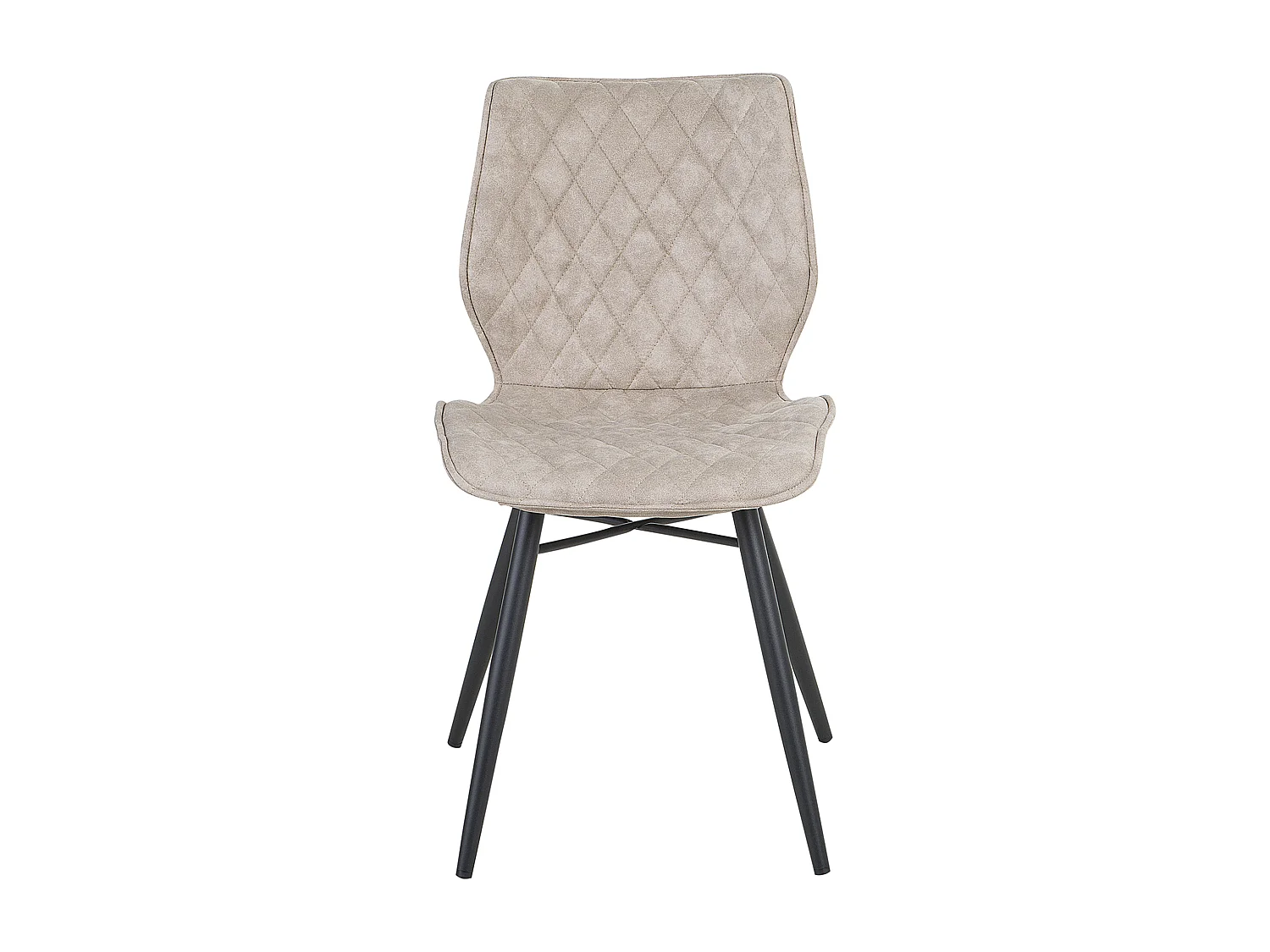 Lot de 2 chaises de salle à manger LISLE Beige