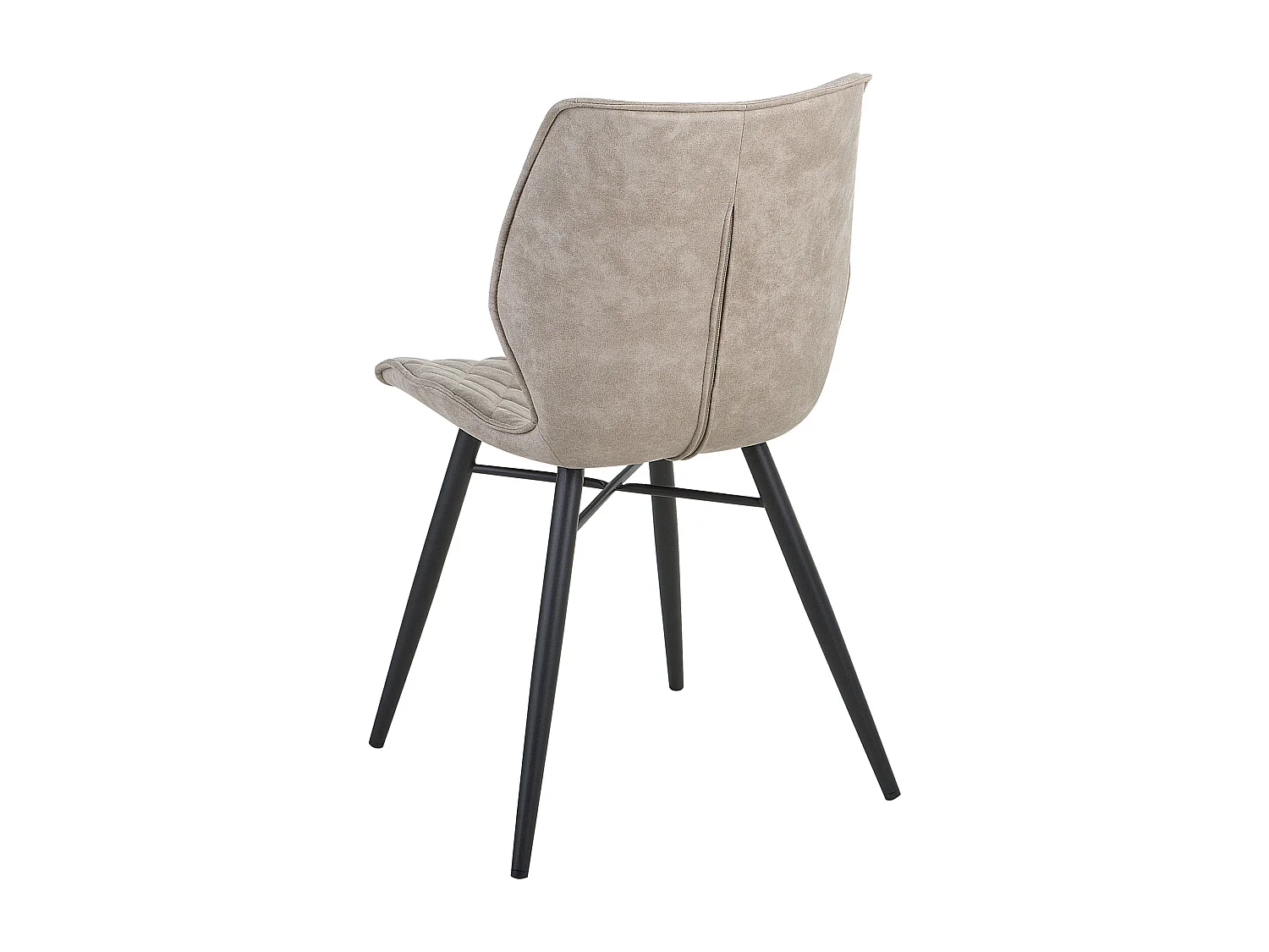 Lot de 2 chaises de salle à manger LISLE Beige