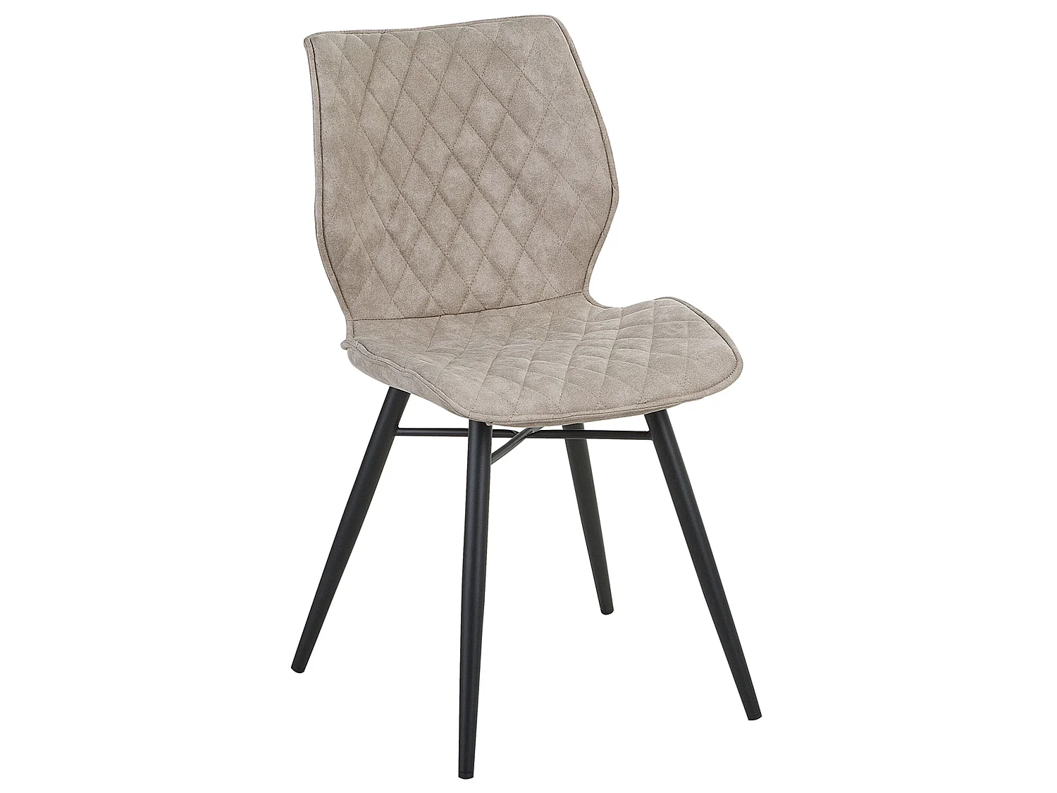 Lot de 2 chaises de salle à manger LISLE Beige