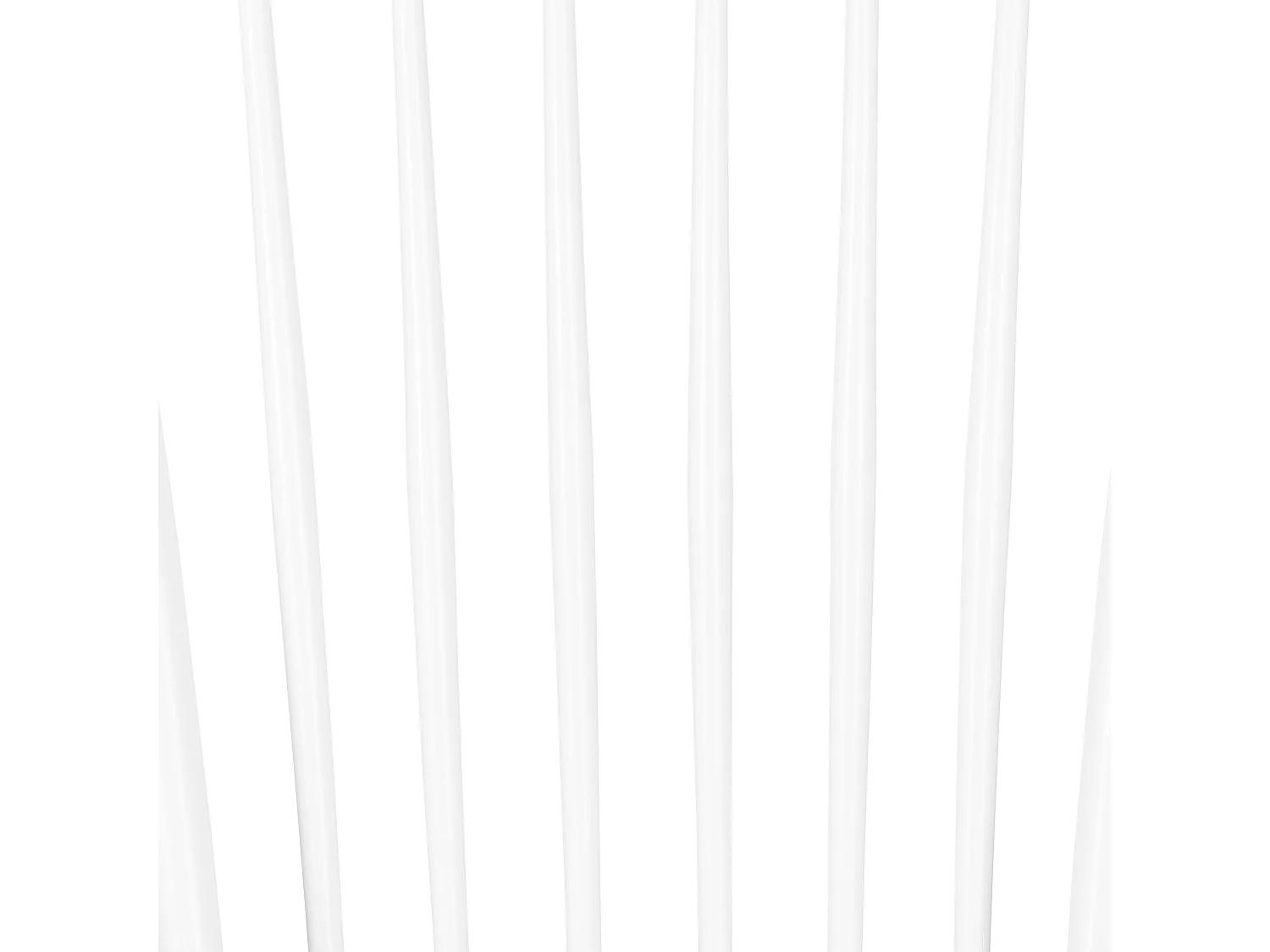 Set van 2 eetkamerstoelen BURGES Hout Wit