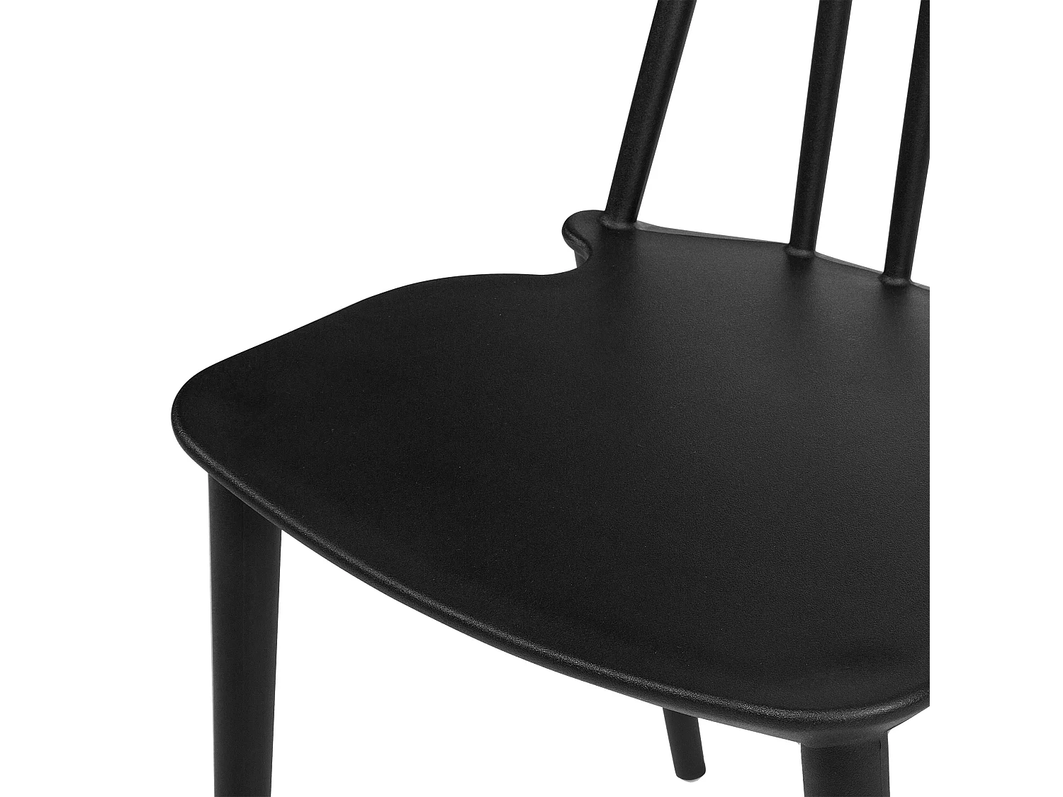 Set di 2 sedie da pranzo VENTNOR Nero