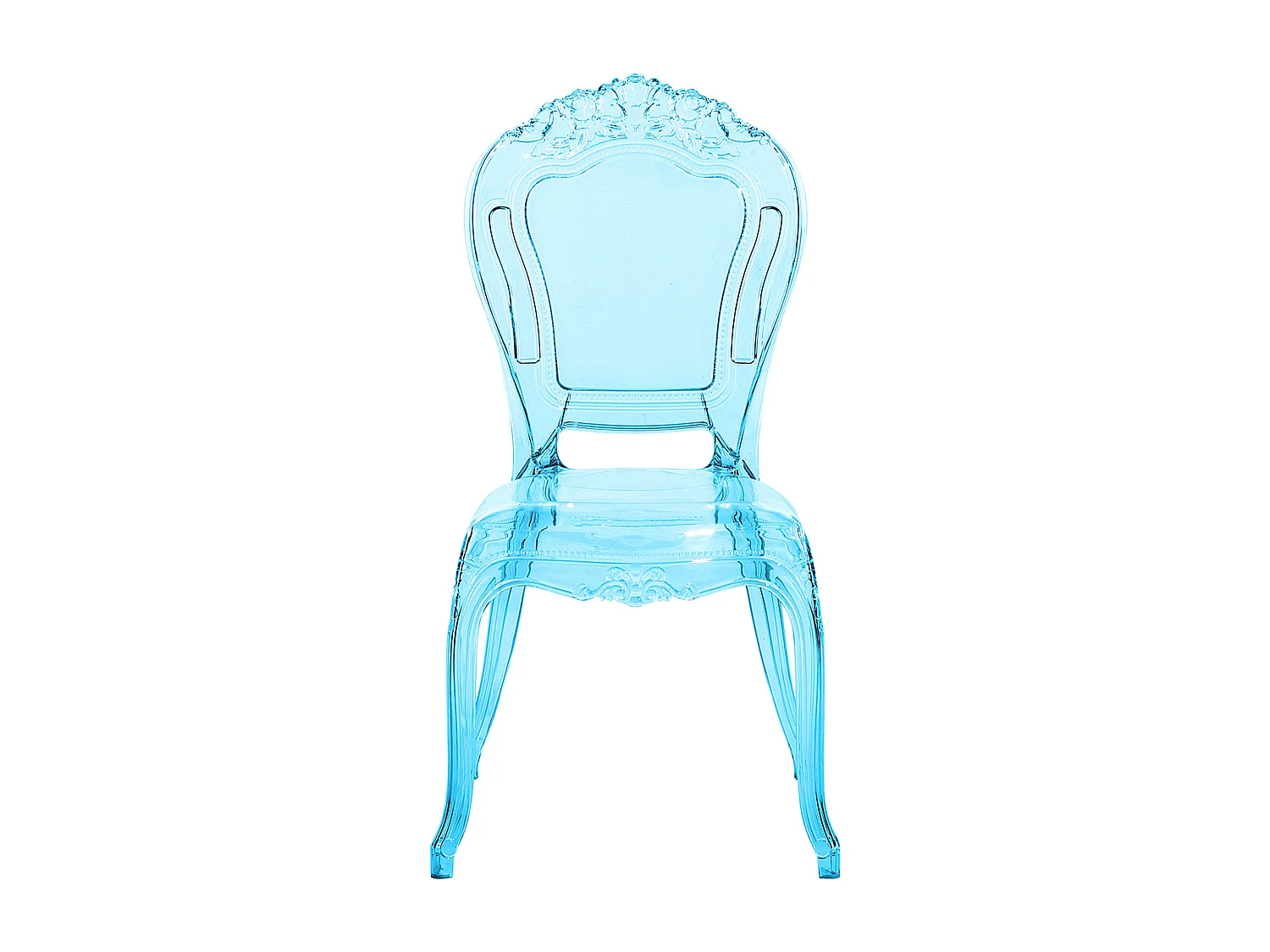 Set van 2 eetkamerstoelen VERMONT Lichtblauw