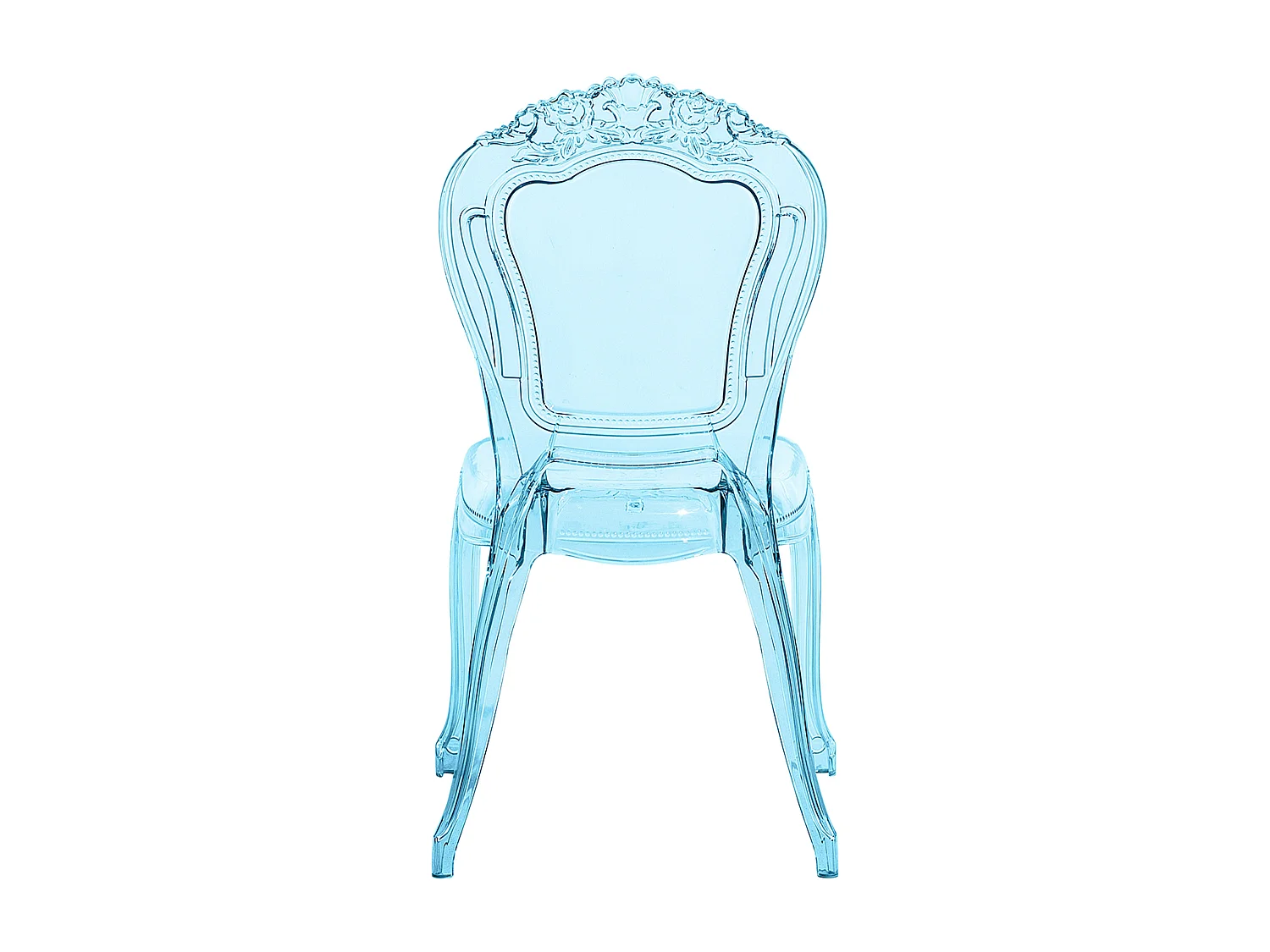 Conjunto de 2 cadeiras de jantar VERMONT Azul claro