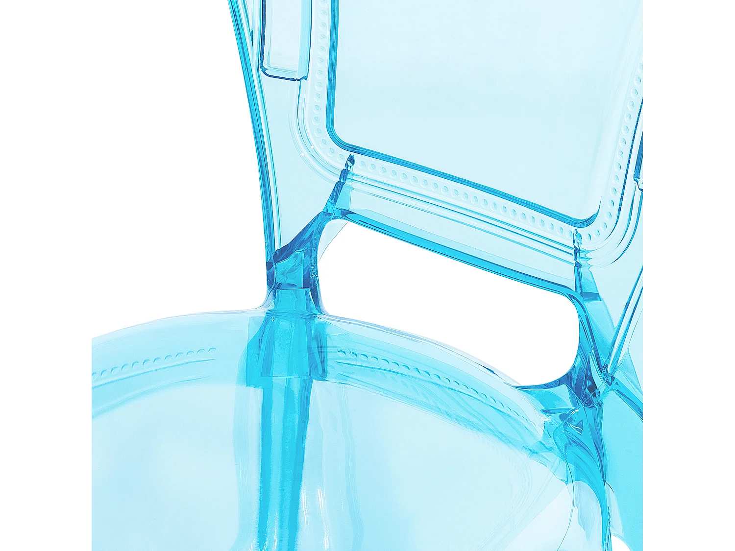 Conjunto de 2 cadeiras de jantar VERMONT Azul claro