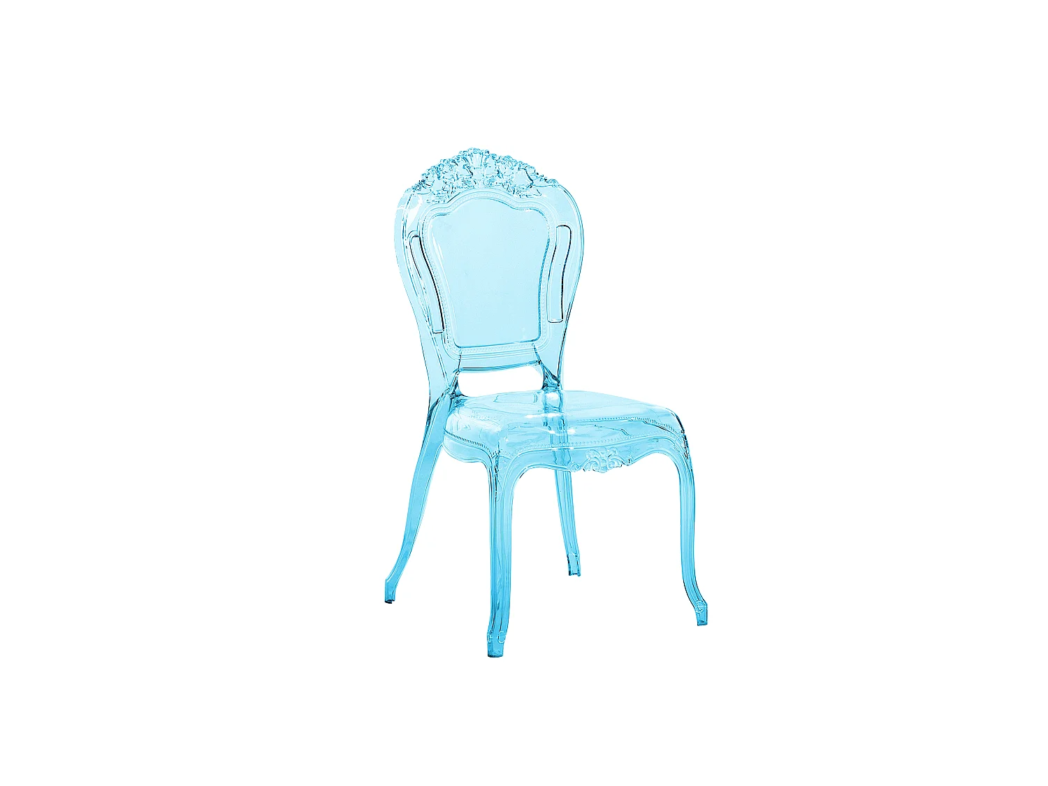 Set van 2 eetkamerstoelen VERMONT Lichtblauw