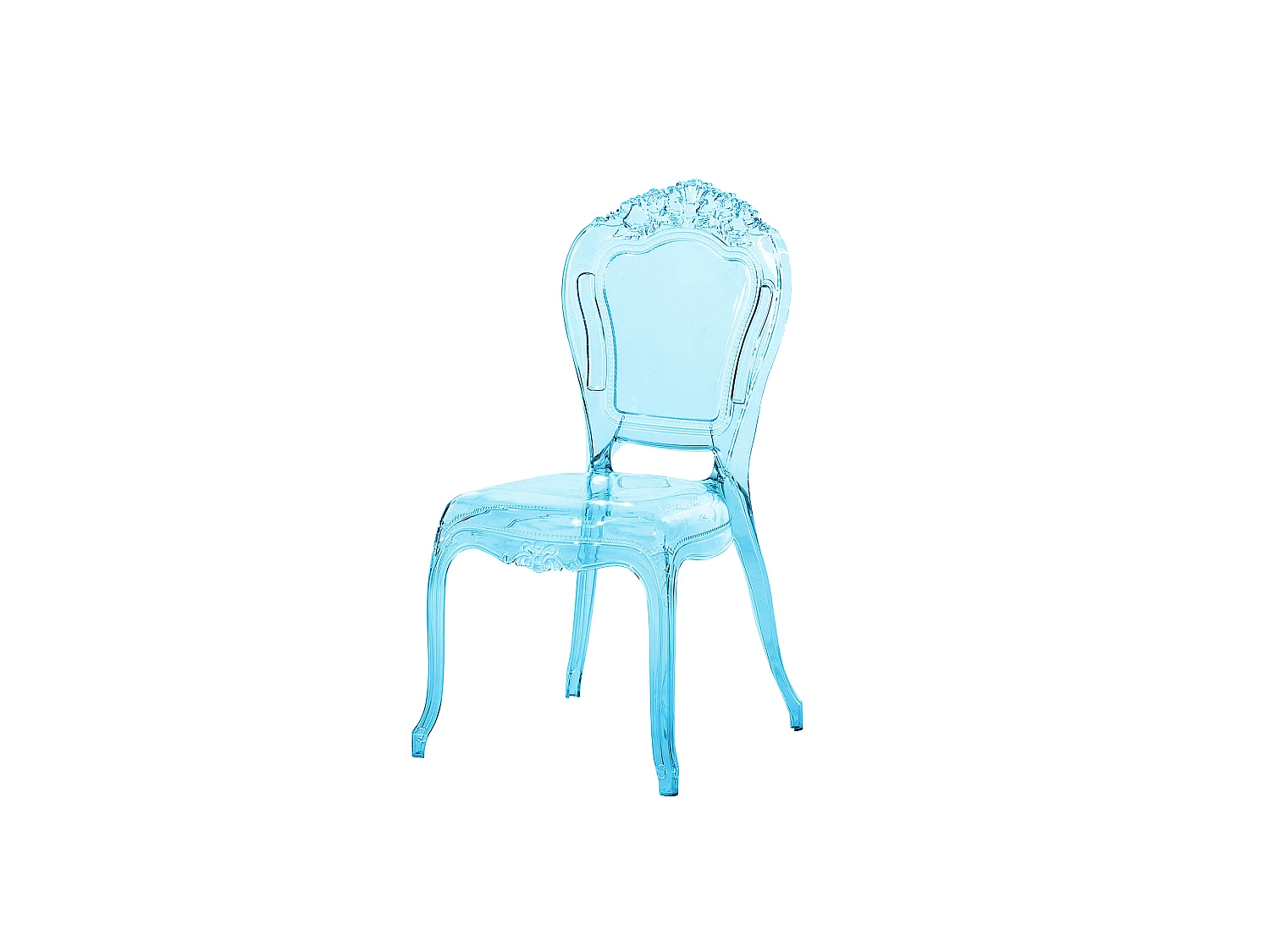 Set van 2 eetkamerstoelen VERMONT Lichtblauw