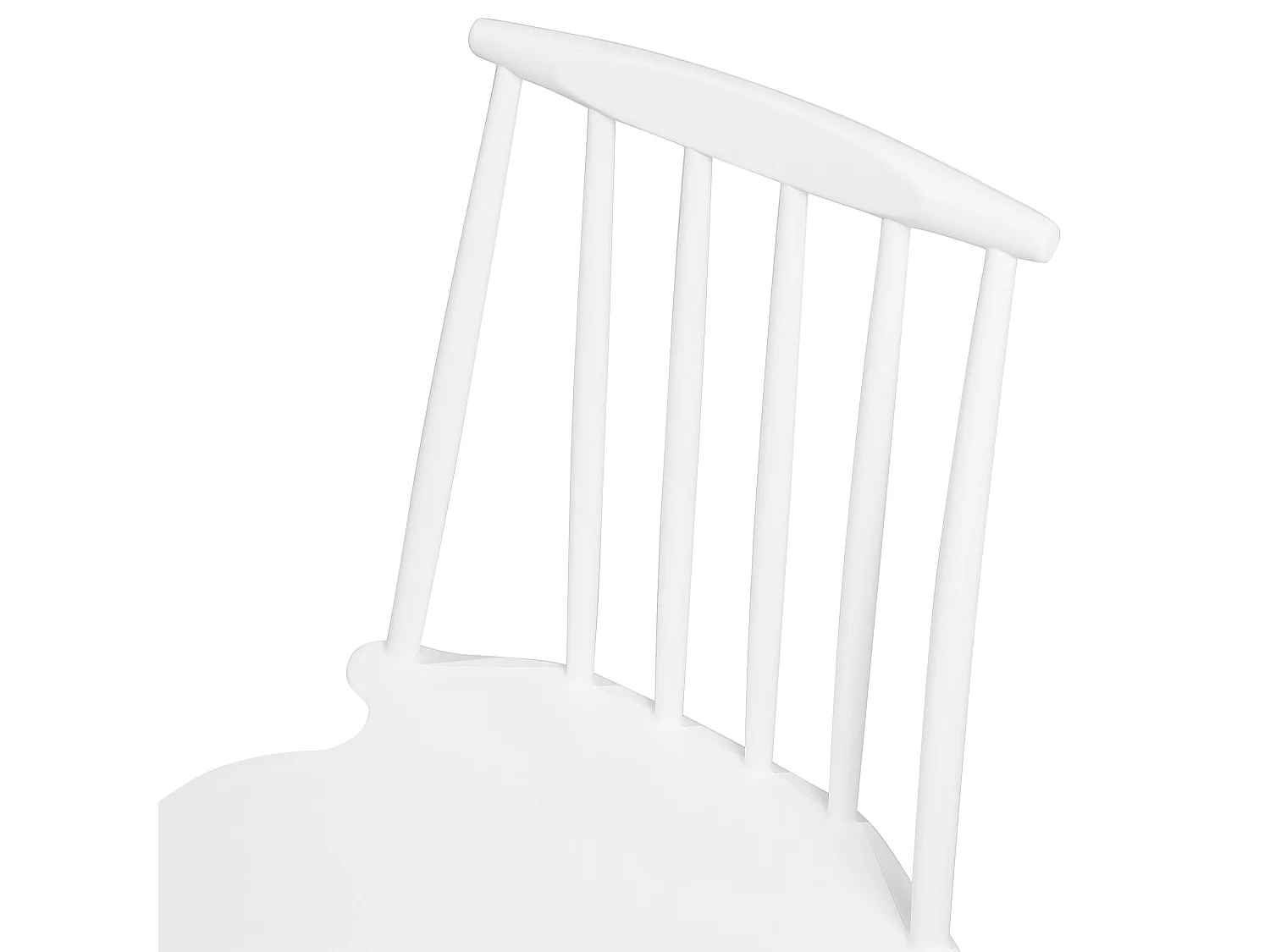 Set van 2 eetkamerstoelen VENTNOR Wit