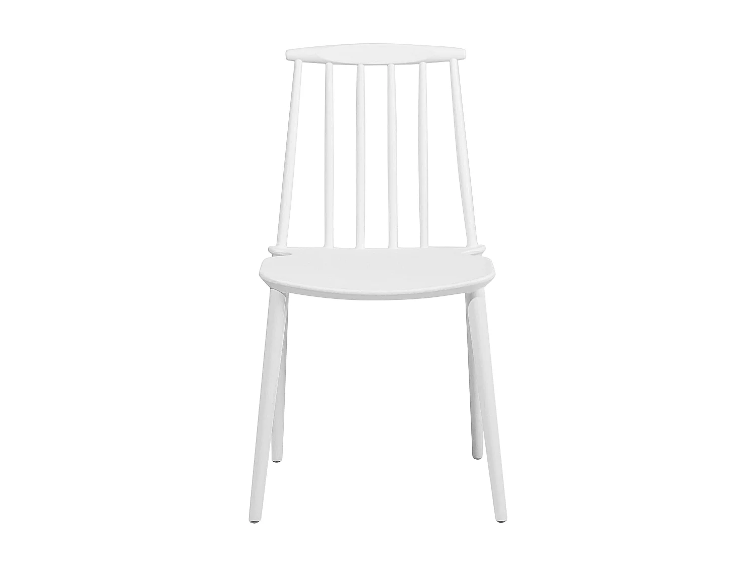 Set van 2 eetkamerstoelen VENTNOR Wit