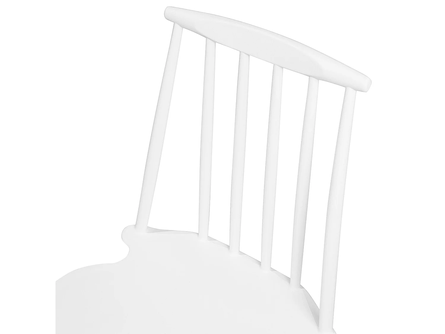 Set van 2 eetkamerstoelen VENTNOR Wit