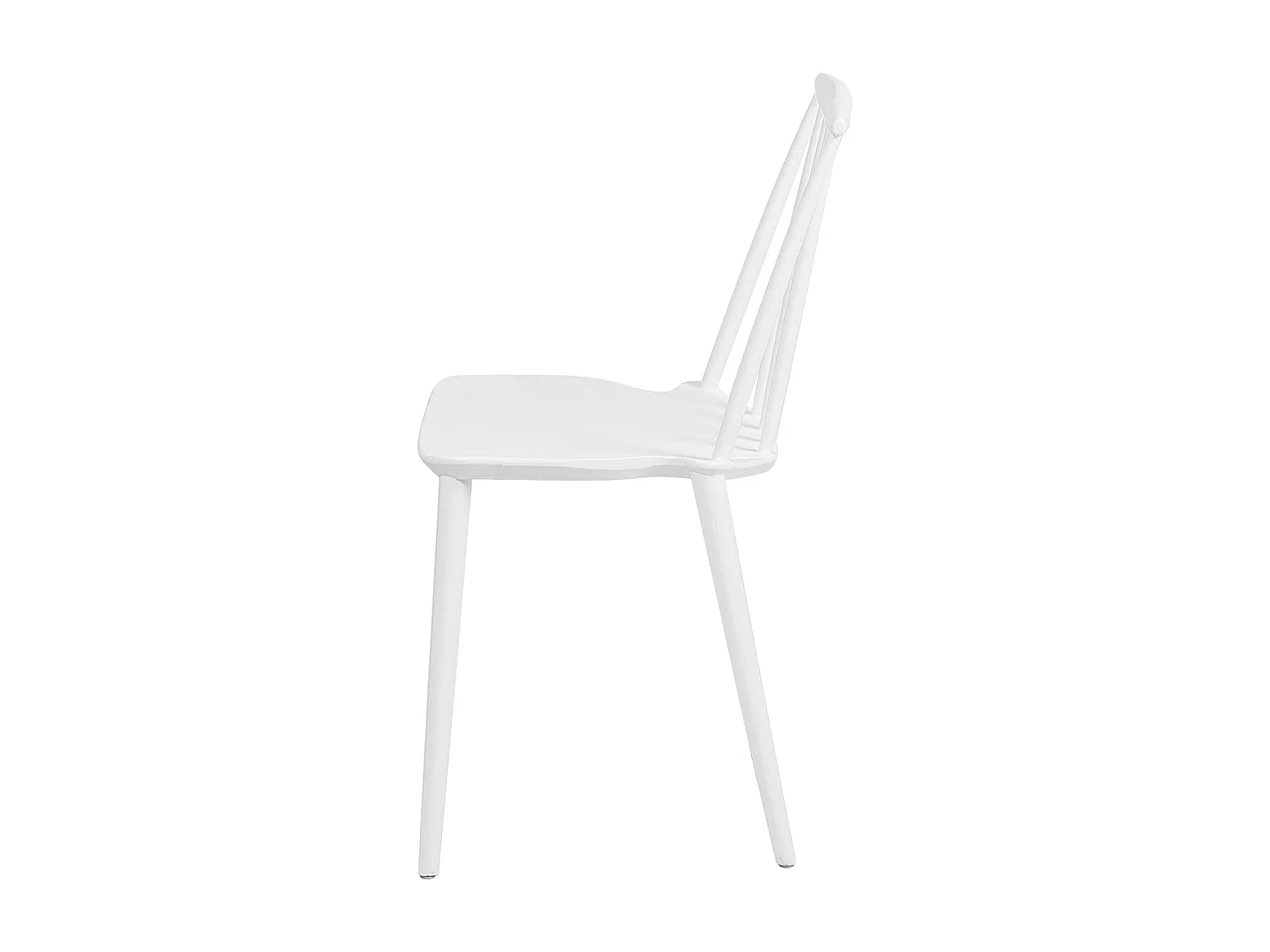 Set van 2 eetkamerstoelen VENTNOR Wit