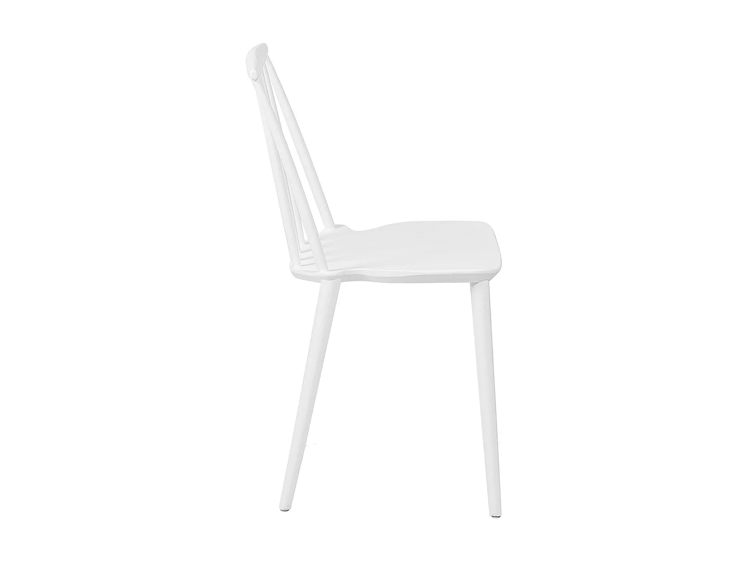 Set van 2 eetkamerstoelen VENTNOR Wit