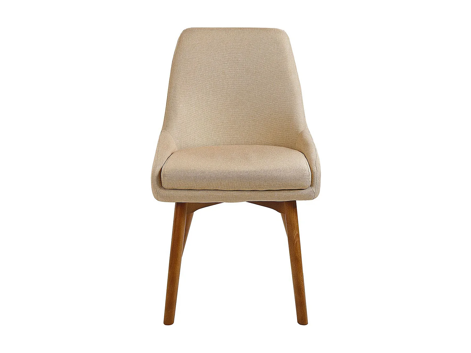 Lot de 2 chaises de salle à manger MELFORT Beige sable