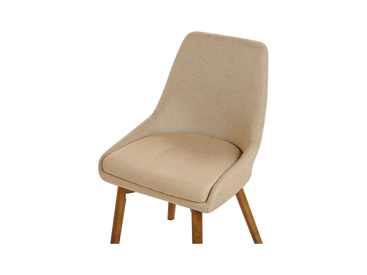 Lot de 2 chaises de salle à manger MELFORT Beige sable