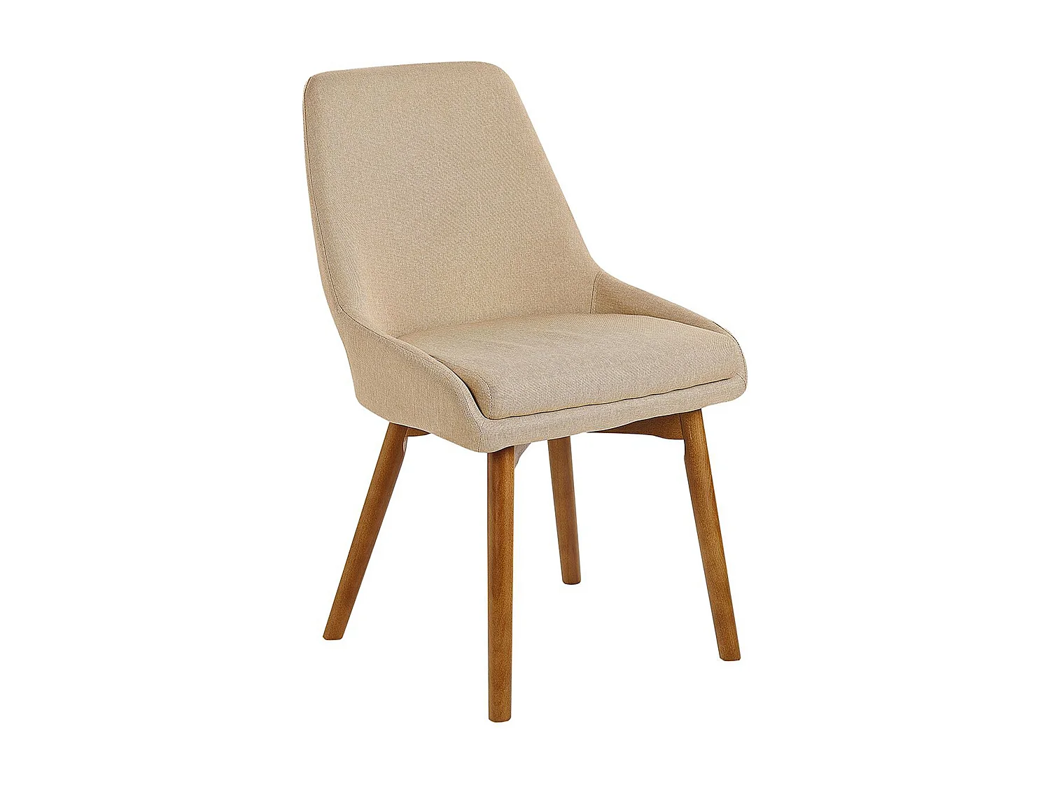 Set van 2 eetkamerstoelen MELFORT Zandbeige