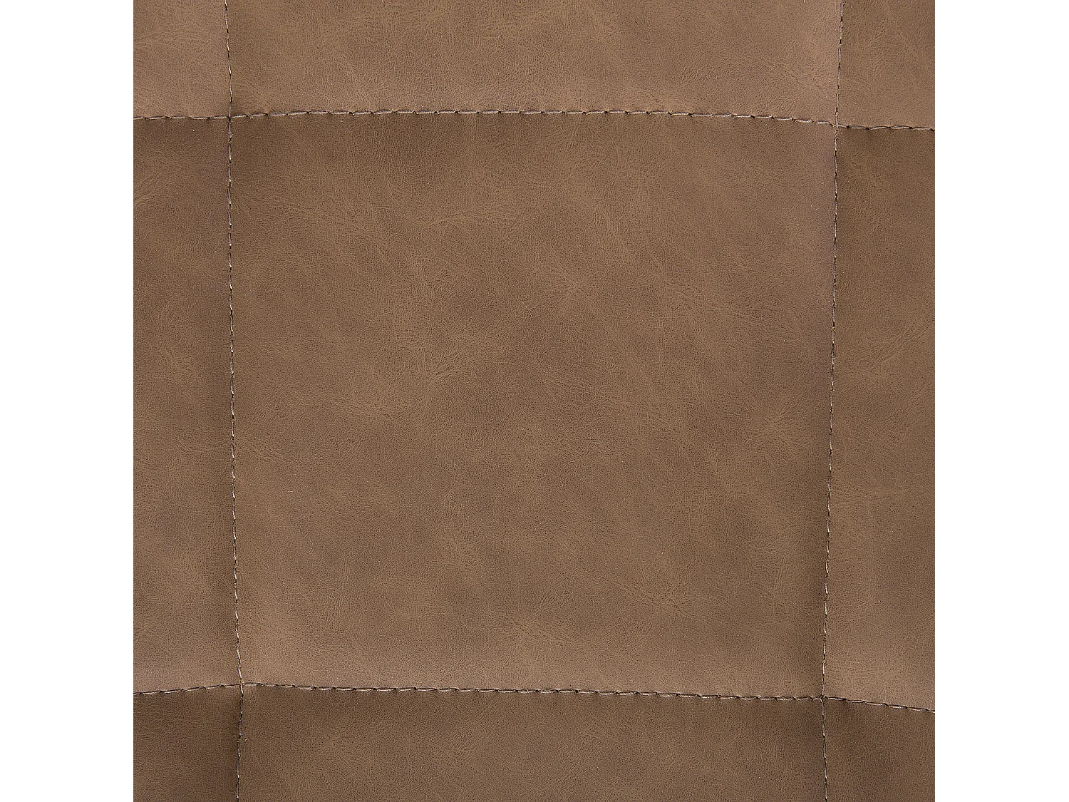 Set van 2 eetkamerstoelen MELROSE II Kunstleer Goudbruin