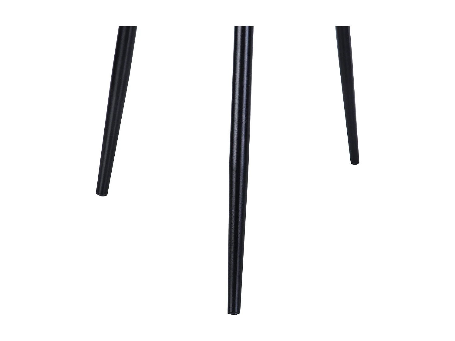 Lot de 2 chaises de salle à manger MELROSE II Cuir PU Marron doré