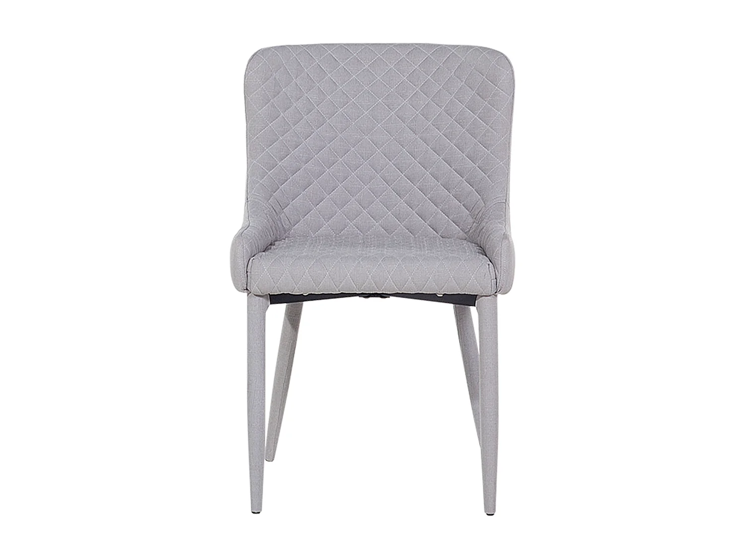 Set van 2 eetkamerstoelen SOLANO Lichtgrijs