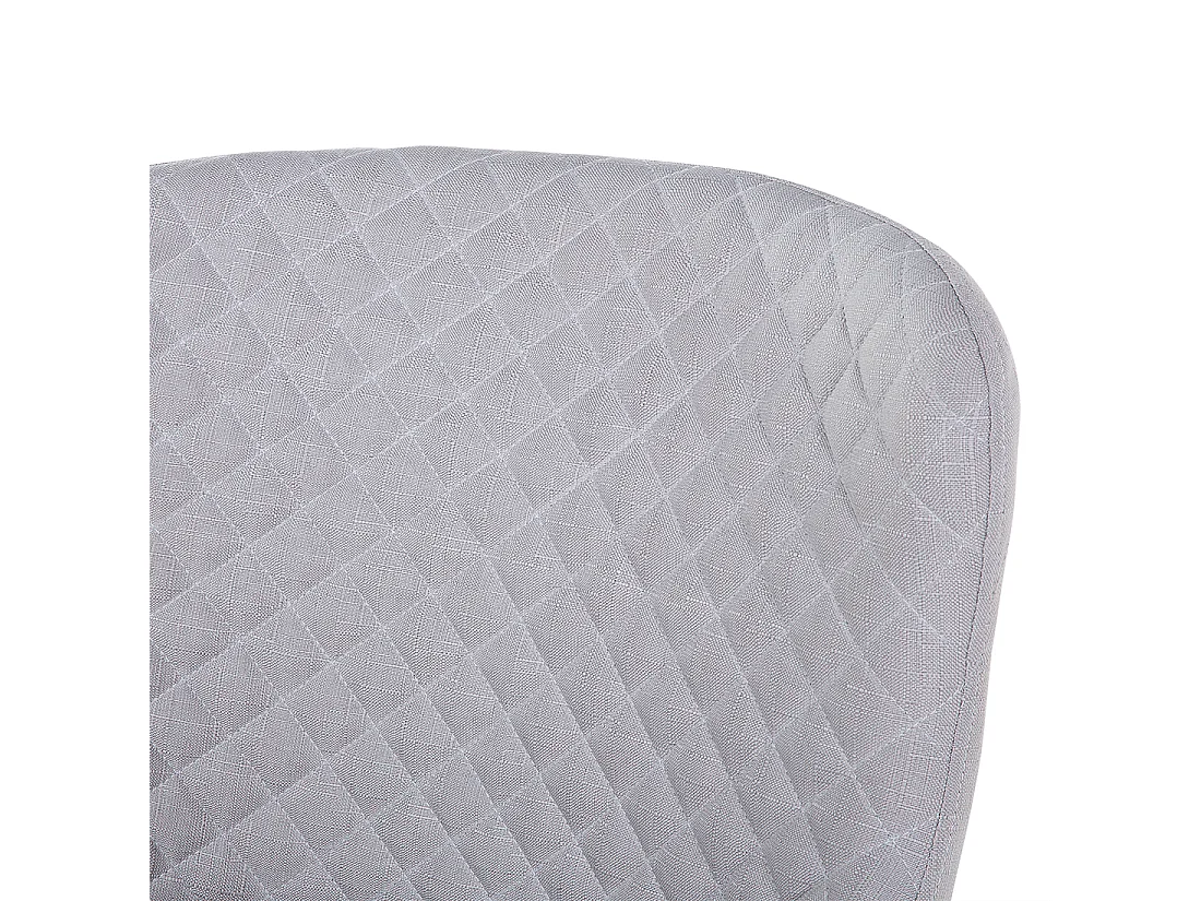 Set van 2 eetkamerstoelen SOLANO Lichtgrijs