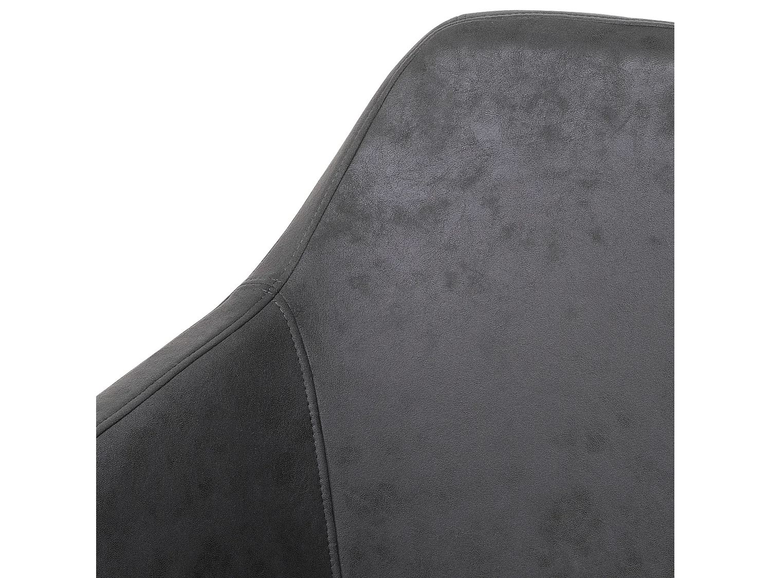 Chaise de salle à manger YORKVILLE Cuir PU Gris
