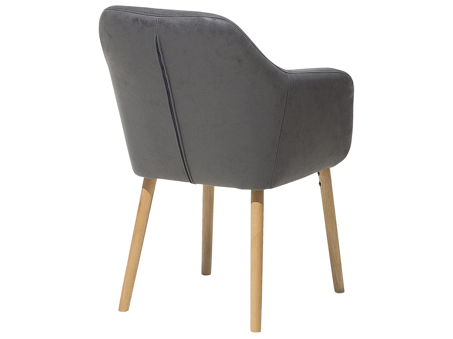 Chaise de salle à manger YORKVILLE Cuir PU Gris