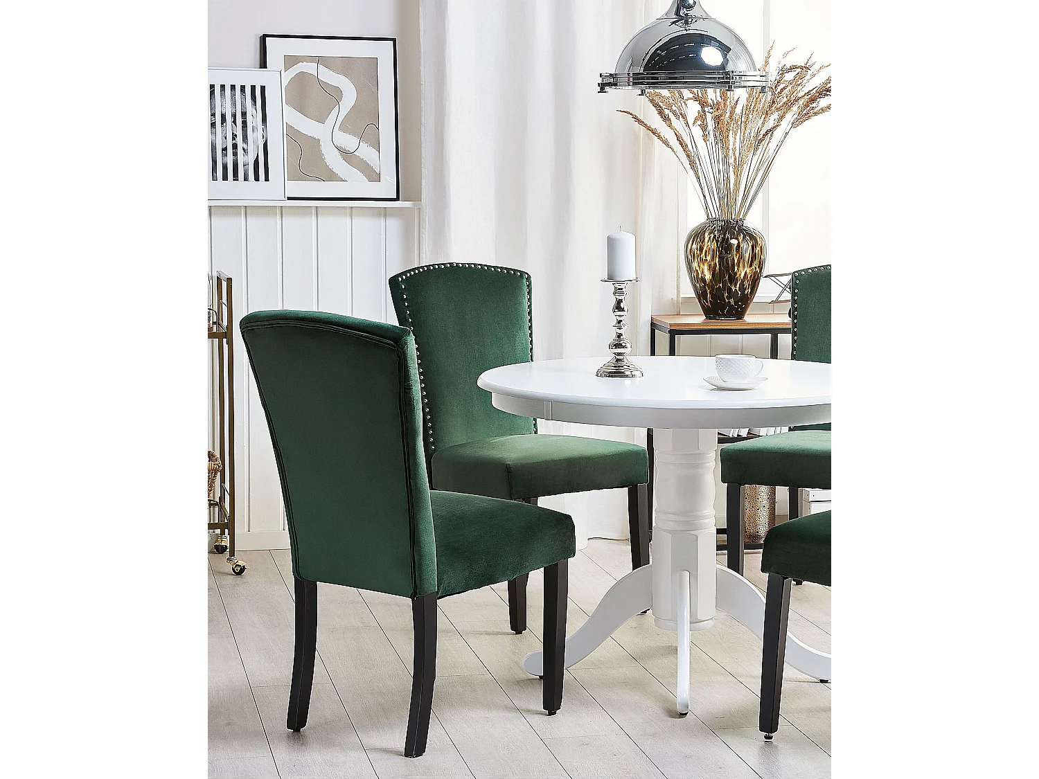 Sedia da pranzo PISECO Verde scuro