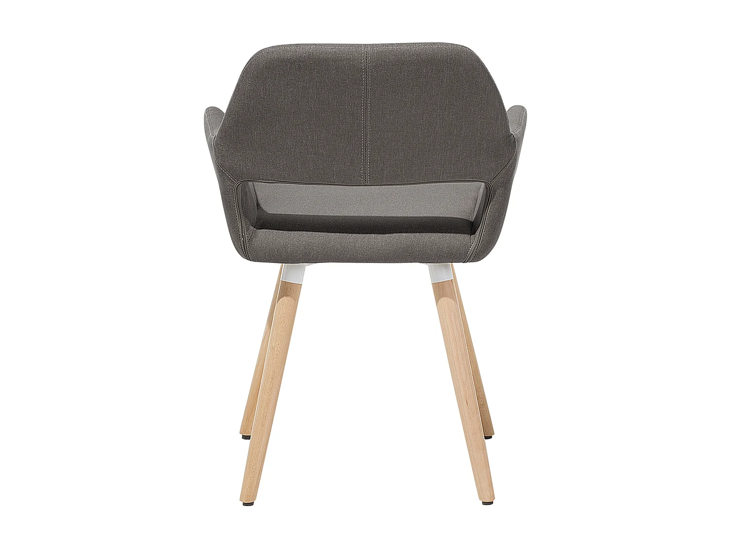 Lot de 2 chaises de salle à manger CHICAGO Taupe