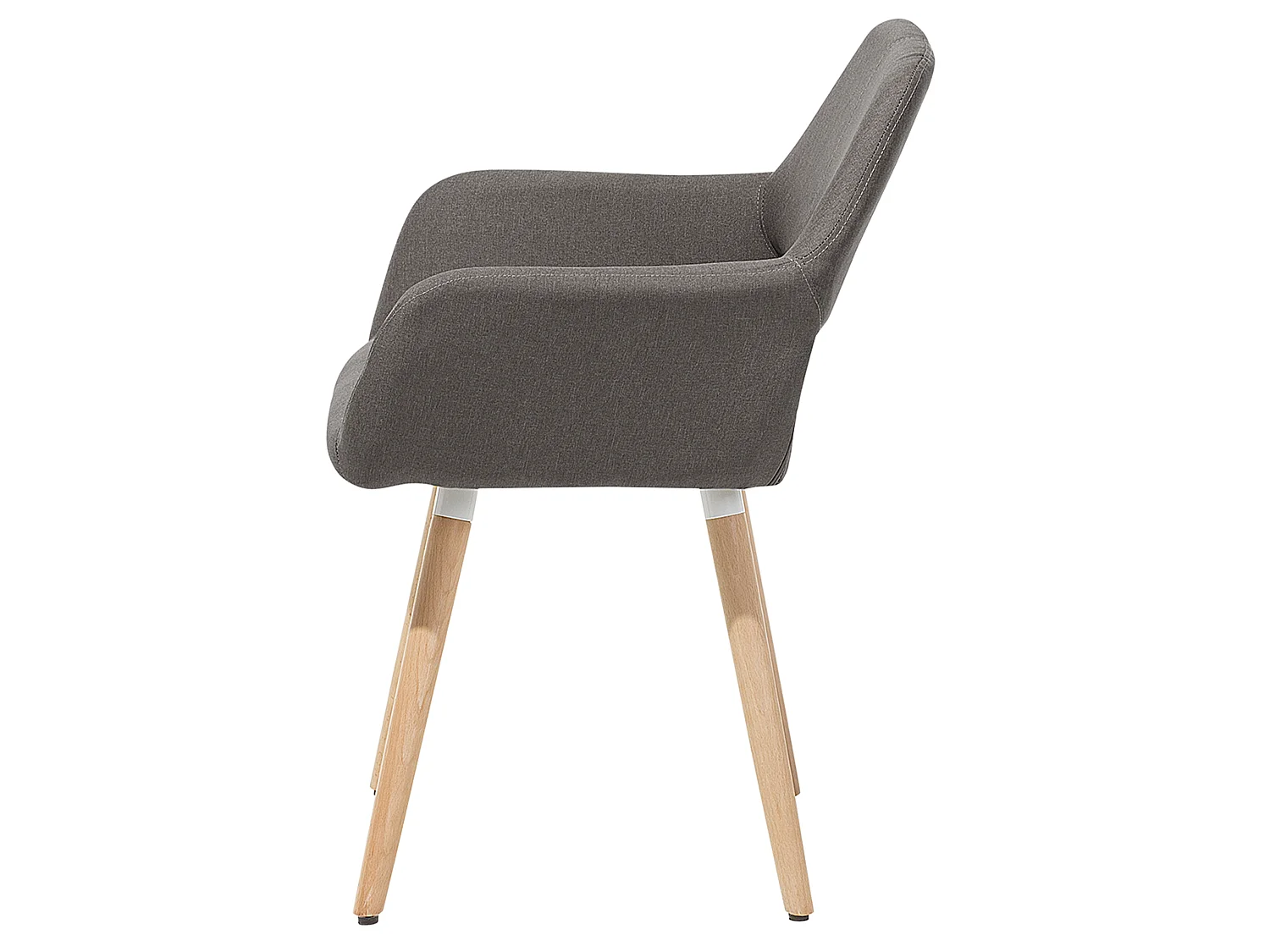 Set van 2 eetkamerstoelen CHICAGO Taupe