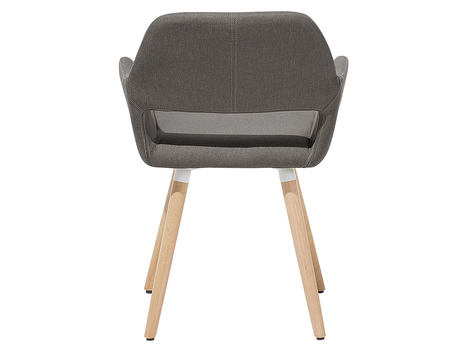 Set van 2 eetkamerstoelen CHICAGO Taupe