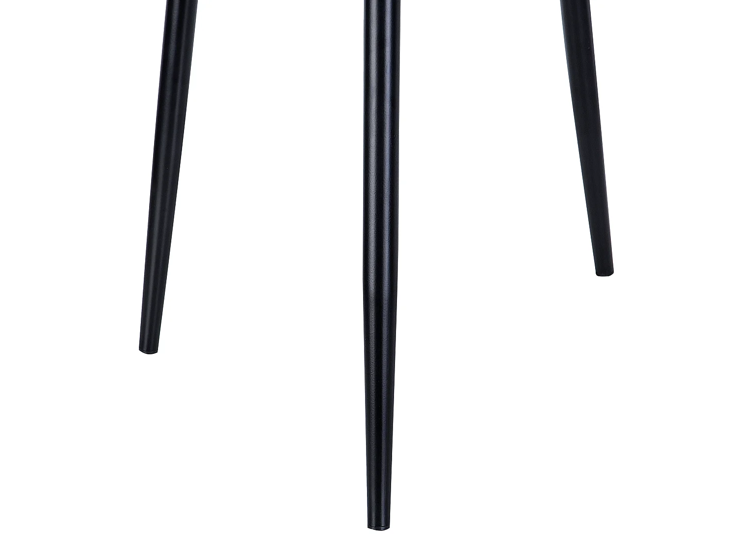 Set of 2 Dining Chairs MARIBEL Faux Leather Dark Brown