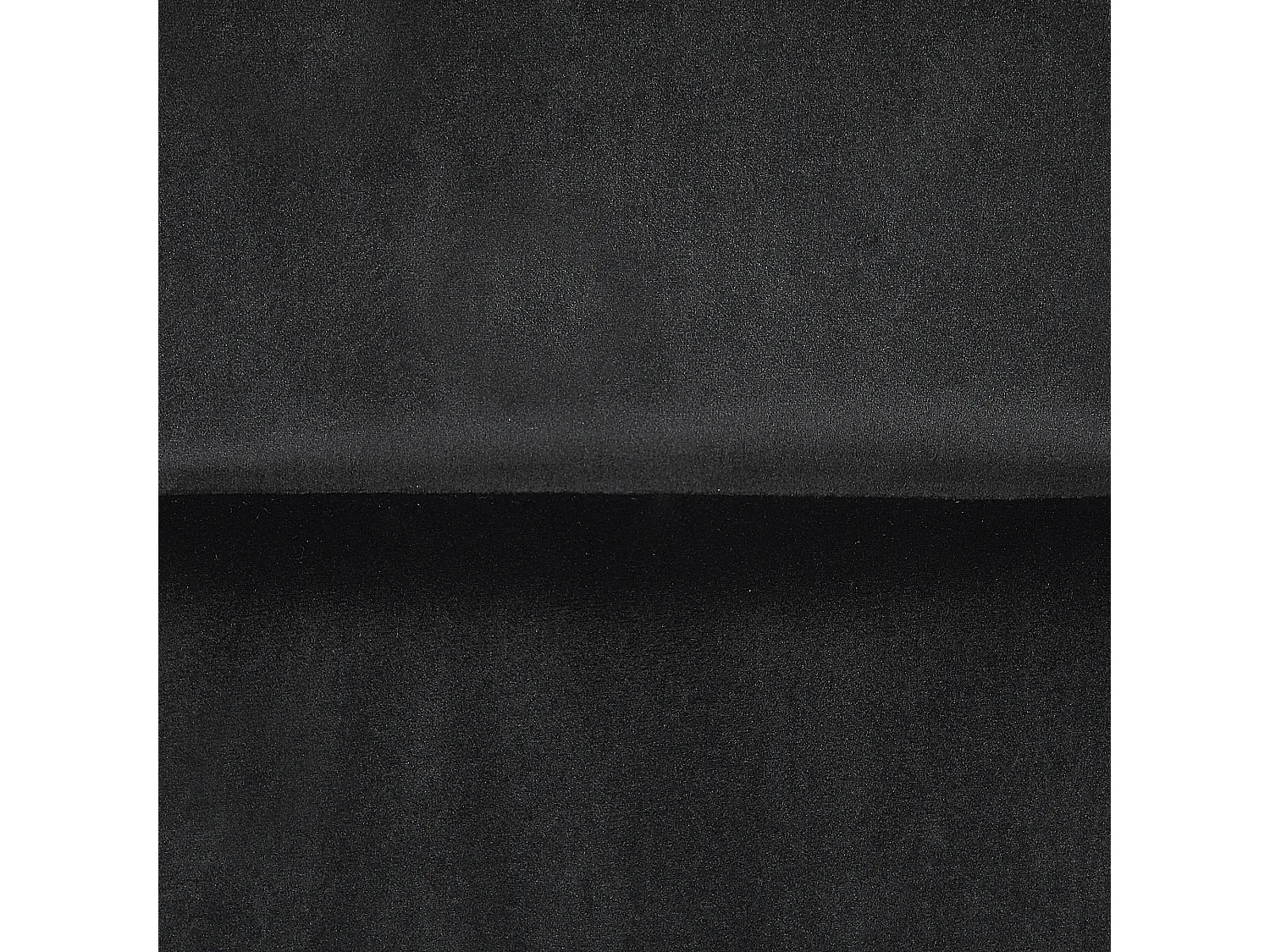 Lot de 2 chaises de cuisine en velours noir ROCKFORD