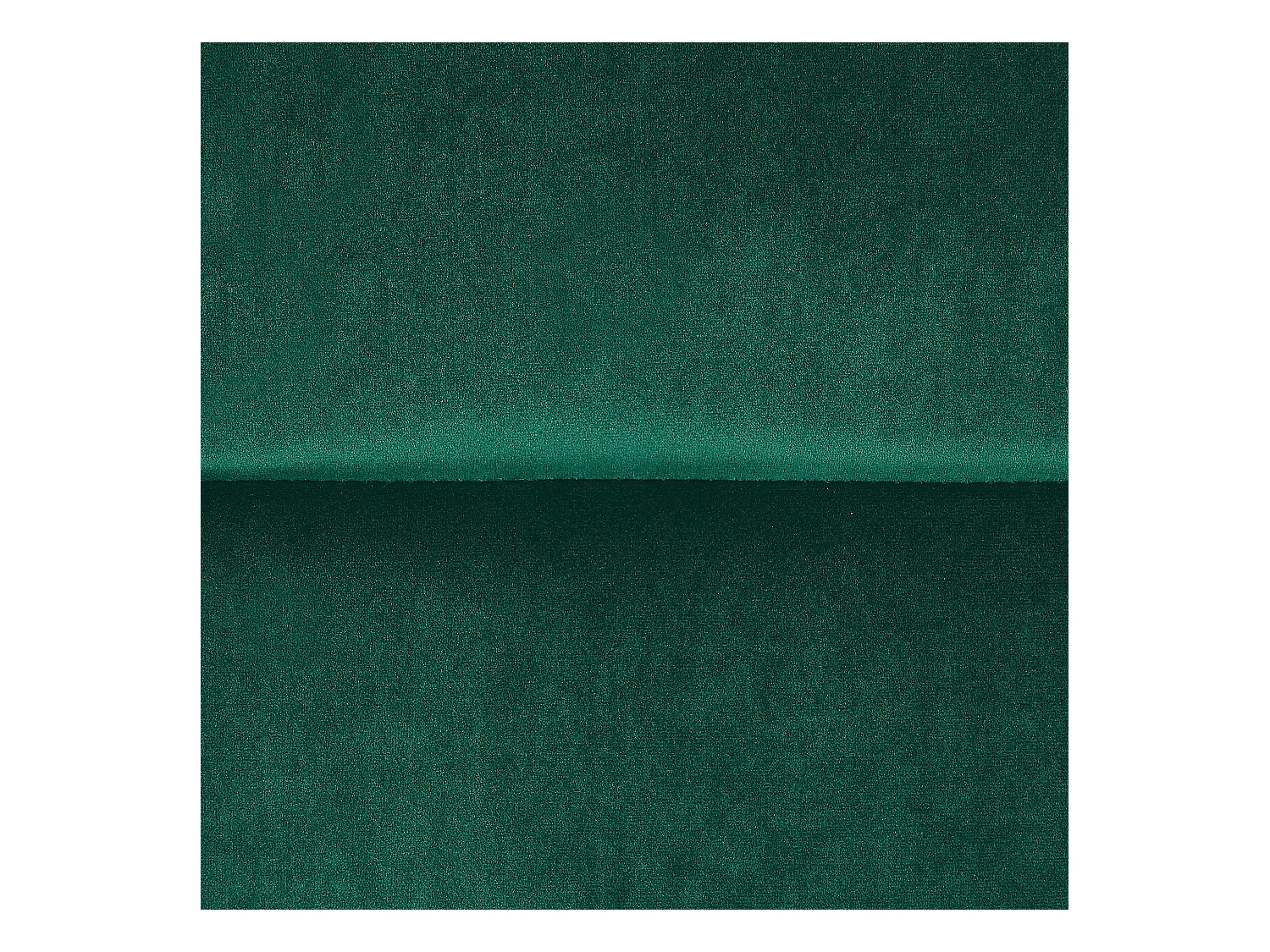 Set van 2 eetkamerstoelen ROCKFORD Fluweel Groen