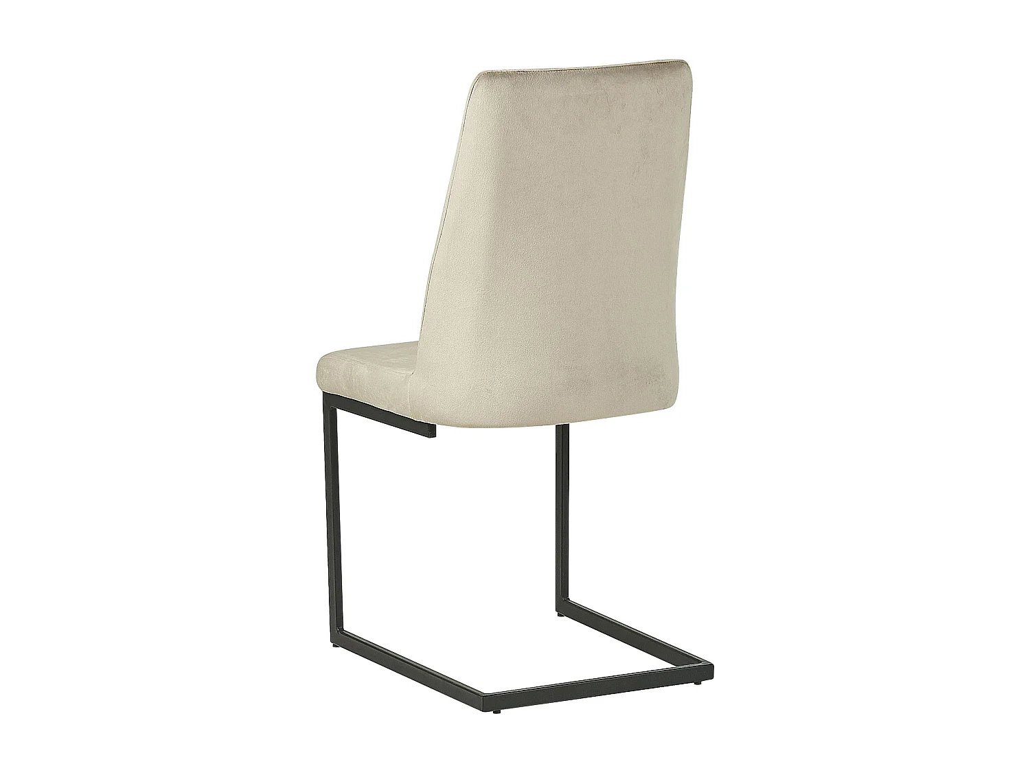 Lot de 2 chaises de salle à manger LAVONIA Velours Taupe