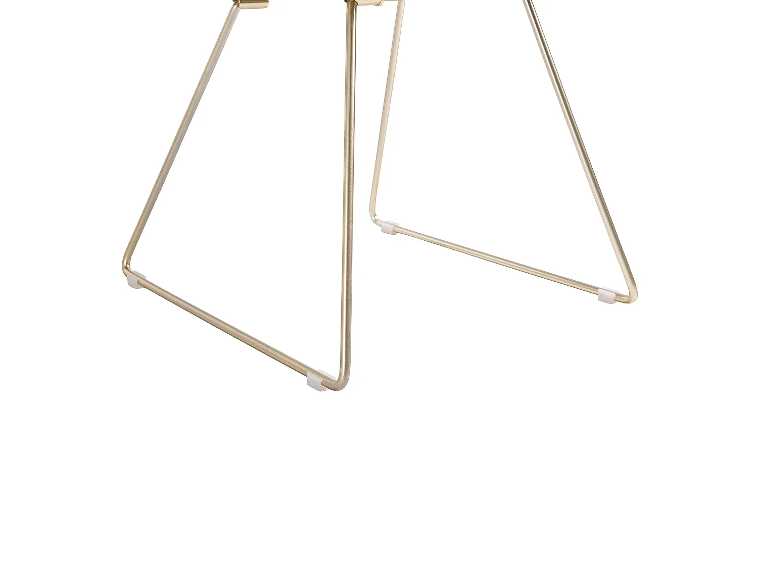 Esszimmerstuhl 2er Set AURORA Metall Gold