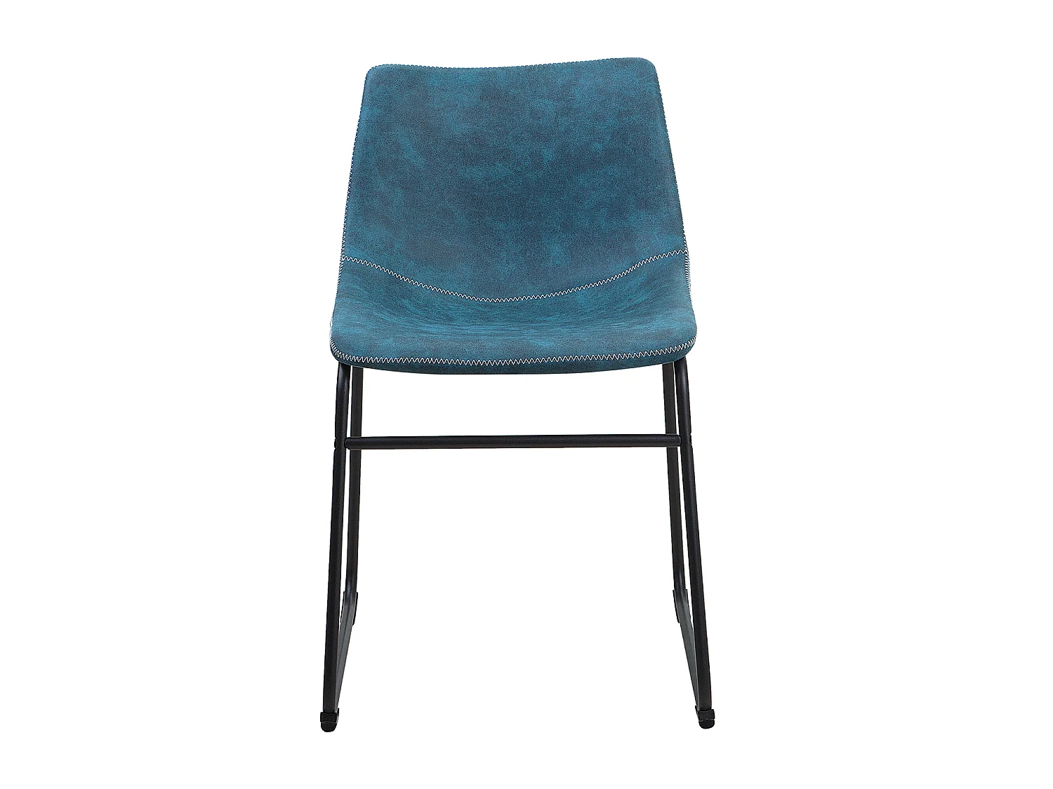 Bequeme und stilvolle Stühle im Retro-Design 2er Set blau Batavia